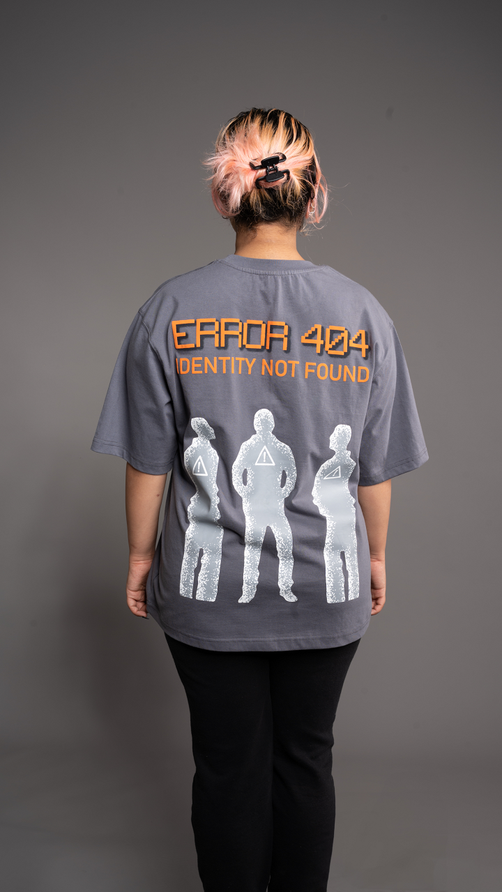 ERROR 404 OVERSIZED TEE