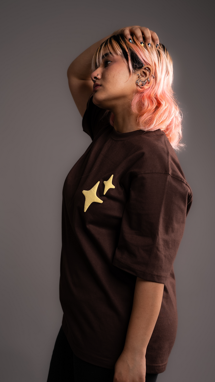 BE YOURSELF OVERSIZED TEE